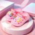 Джапанки Кроксове с 3Д Щампа Animal King Pink
