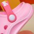 Джапанки Кроксове с 3Д Щампа Animal King Pink