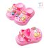 Джапанки Кроксове с 3Д Щампа Animal King Pink