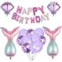 Комплект от 26 бр. Балони (Фолио и Латекс) Happy Birthday Siren