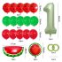 Комплект от 19 бр. Балонa (Фолио и Латекс) Watermellon Party