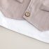 Официален Комплект от Риза с Пришит Елек и Папийонка и Къс, Панталон Beige Baron - 2 части