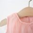Рокля с Тюл и Вградени Цветя Тип Конфети Confette Chic Pink