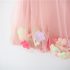 Рокля с Тюл и Вградени Цветя Тип Конфети Confette Chic Pink
