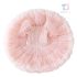 Premium Рокля с Богата Туту Пачка, Буфан Ръкав и Акцентиращ Набор Puff Whisper Pink