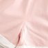 Комплект от Тениска с Лек Буфан Ръкав и Къс Панталон Puppy Charm Pink - 2 части