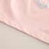 Комплект от Тениска с Лек Буфан Ръкав и Къс Панталон Puppy Charm Pink - 2 части