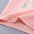 Комплект с Вафлен Ефект и 3Д Цветя Gorgeous Bloom Pink - 2 части