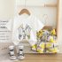 Комплект с Карго, Къс Панталон Camouflage Grafitti White - 2 части