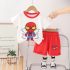 Комплект от Тениска със Супергерой и Къс Панталон Hero Shorts Red - 2 части