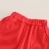 Комплект от Тениска със Супергерой и Къс Панталон Hero Shorts Red - 2 части