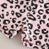 Комплект с Леопардов Принт и 3Д Апликация Leopard Cartoon Pink - 2 части