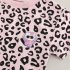 Комплект с Леопардов Принт и 3Д Апликация Leopard Cartoon Pink - 2 части