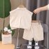 Комплект от Риза и Къс Панталон Little Vanilla Ranger - 2 части