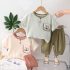 Комплект от Муселин с Добавени Елементи Pocket Bear Olive – 2 части