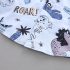 Спортно - Елегантен Комплект от Десенирана Риза и Къс Панталон Roar Friends - 2 части