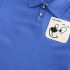Комплект от Тениска с Класическа Яка и Къс Панталон Smart Collar Blue - 2 части