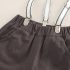 Официален Комплект с Карирана Риза, Панталон, Тиранти и Папионка Stylish Suspenders - 4 части