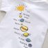 Комплект от Тениска с Класическа Яка и Къс, Деним Панталон Sunny Day - 2 части