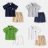 Спортно - Елегантен Комлект от Блузка с Класическа Яка и Къс Панталон Teddy Polo Green - 2 части
