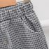 Официален, Кариран Комплект от Елек, Риза, Папионка и Панталон Classy Tux Grey - 4 части