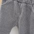 Официален, Кариран Комплект от Елек, Риза, Папионка и Панталон Classy Tux Grey - 4 части