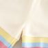 Комплект с Цветни Кантове, Класическа Яка и Бродерии Love Rainbow Vanilla - 2 части