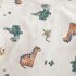 Комплект от Тениска и Дънков, Къс Панталон с Контрастен Шев Jurassic Denim - 2 части