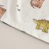 Комплект от Тениска и Дънков, Къс Панталон с Контрастен Шев Jurassic Denim - 2 части
