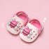 Бебешки Джапанки Кроксове с 3Д Пчелички Bumble Bee Pink
