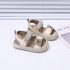 Сандали с Велкро Закопчаване и 3Д Декорация Sunny Cub Vanilla