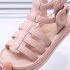 Сандали тип Гладиатор с Ципово Закопчаване Sweetheart Pink