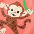 Комплект от 3бр. Тениски с Ефектни Щампи Cuddle Animales