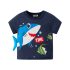 Комплект от 2бр. Тениски с 3Д Елемент Shark Time