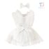 Официален Сет от Боди с Френска Дантела и Лента за Глава Angel Lace - 2 части