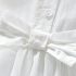Официална Рокля с Туту Пачка, Инкрустирани Камъчета и Френска Дантела White Elegance