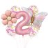 Комплект от 7 бр. Балонa (Фолио и Латекс) Butterly Flowerista
