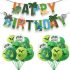 Мега Комплект от 46ч. Балони + Хартиени Аксесоари Happy Birthday Dinosaur