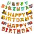 Комплект от 21 бр. Балони (Фолио и Латекс) + Хартиени Аксесоари + Висулка Happy Birthday Engineer