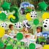 Комплект от 24 бр. Балони (Фолио и Латекс) + Висулка Happy Birthday Tractor