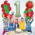 Комплект от 19 бр. Балонa (Фолио и Латекс) Watermellon Party