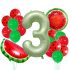 Комплект от 19 бр. Балонa (Фолио и Латекс) Watermellon Party