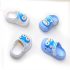 Джапанки Кроксове с 3Д Щампа Mini Blue Pinguin
