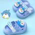 Джапанки Кроксове с 3Д Щампа Mini Blue Pinguin