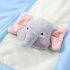 Яке/Ветровка с Добавени Качулка и 3Д Ушички Little Elephant