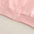 Спортен Комплект от Суитшърт с Висока Яка, Блуза и Панталон Alo Pink Pulse - 3 части