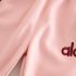 Спортен Комплект от Суитшърт с Висока Яка, Блуза и Панталон Alo Pink Pulse - 3 части