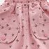 Деним Комплект с Класическа Яка и Ефектен Десен Be Happy Pink - 3 части