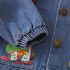 Дънков Комплект от Яке с 3Д Елементи, Блузка и Панталон Denim Prehistoric Era - 3 части
