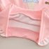 Комплект от Суитшърт с Къдри, Бродерии и Деним Панталон Ice Cream Bunny Pink -2 части